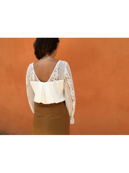 Patron couture blouse femme PDF – Blouse Myraj | Muse Myraj