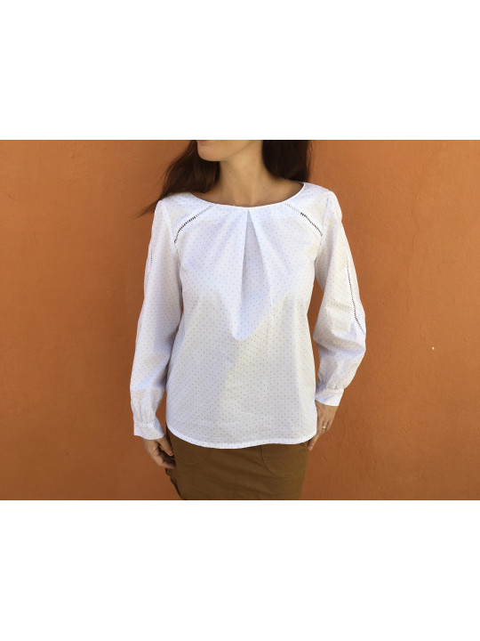 Patron couture blouse femme PDF – Blouse Myraj | Muse Myraj