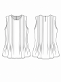 Patron de couture pdf Top Nymphéa