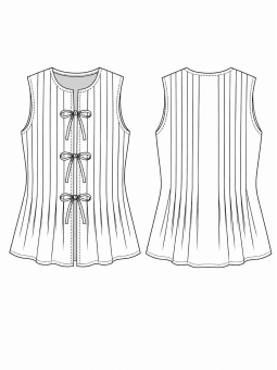 Patron de couture pdf Top Nymphéa