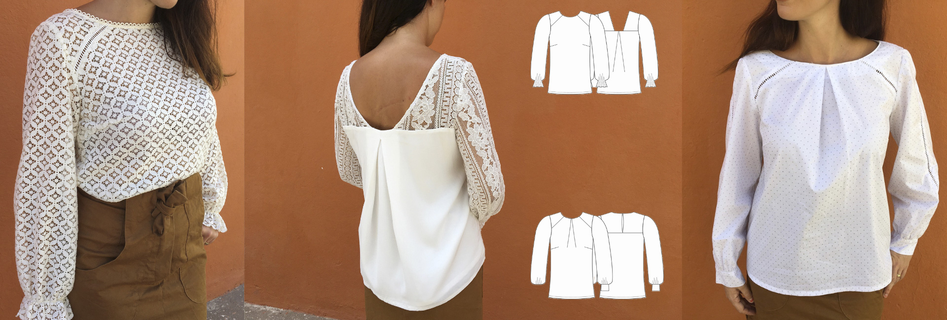Garde-robe d'automne cousue main image